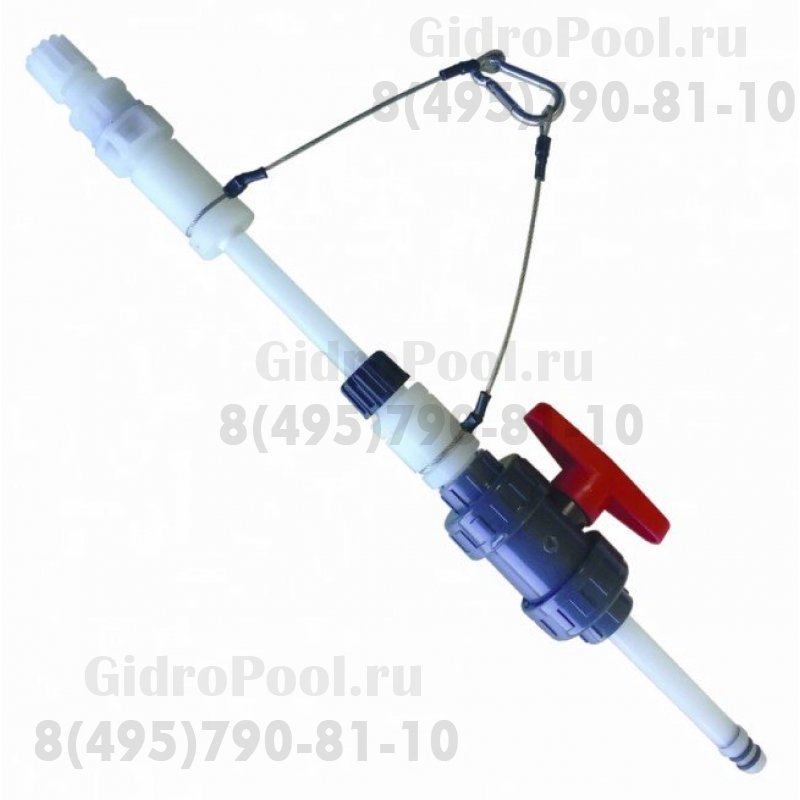 Клапан впрыска регулируемый, PVDF - Витон, 1/2