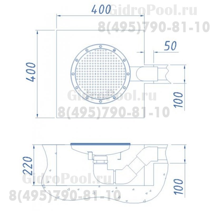 ПЛАТО АЭРОМАССАЖНОЕ D=320 мм