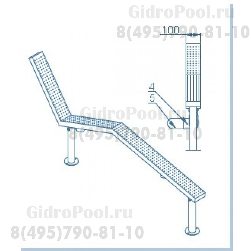 ЛЕЖАК АЭРОМАССАЖНЫЙ ОДИНАРНЫЙ