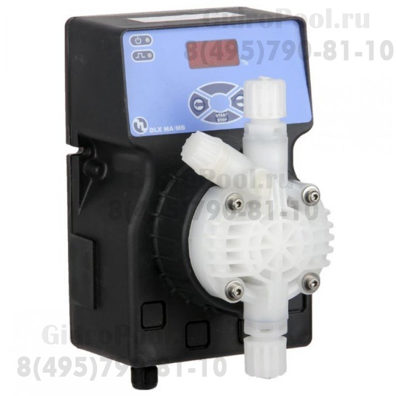 Насос дозир. мембранный DLX-VFT/MBB 05 л/ч 07 бар (5-7/6-5/8-2) 230V PVDF