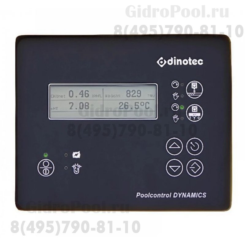 Авт.станция дозир и контр. PC DYNAMICS Ph/Rx/O2,Озон,диоксид хлора,управ. фильтрацией и нагревом