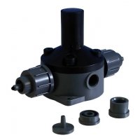 Клапан поддержания давления DN 8 (DN 4), Wandmontage Schlauchanschluss 6/4 und 12/6 mm