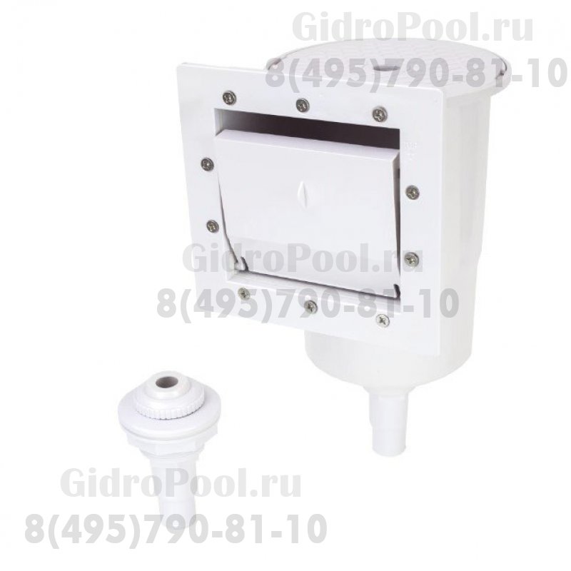 Бассейн круглый Лагуна ( 2,50 х 1,25)(темный шоколад RAL8017)каркас,скиммер,чашка 0,4мм/25011-04