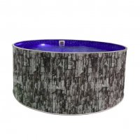 Бассейн круглый Лагуна ( 3,50 х 1,25)(природный камень)каркас,скиммер,чашка 0,6мм
