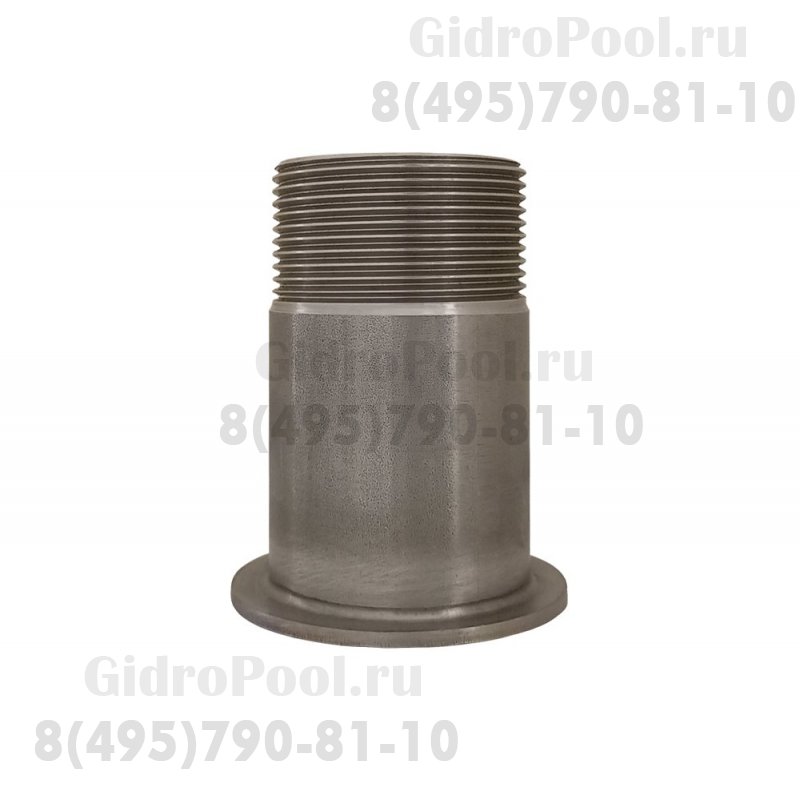Вставка из н/ст к муфте д.63 2