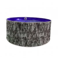 Бассейн круглый Лагуна ( 5,00 х 1,25)(природный камень)каркас,скиммер,чашка 0,4мм
