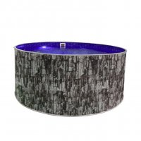 Бассейн круглый Лагуна ( 5,50 х 1,25)(природный камень)каркас,скиммер,чашка 0,6мм