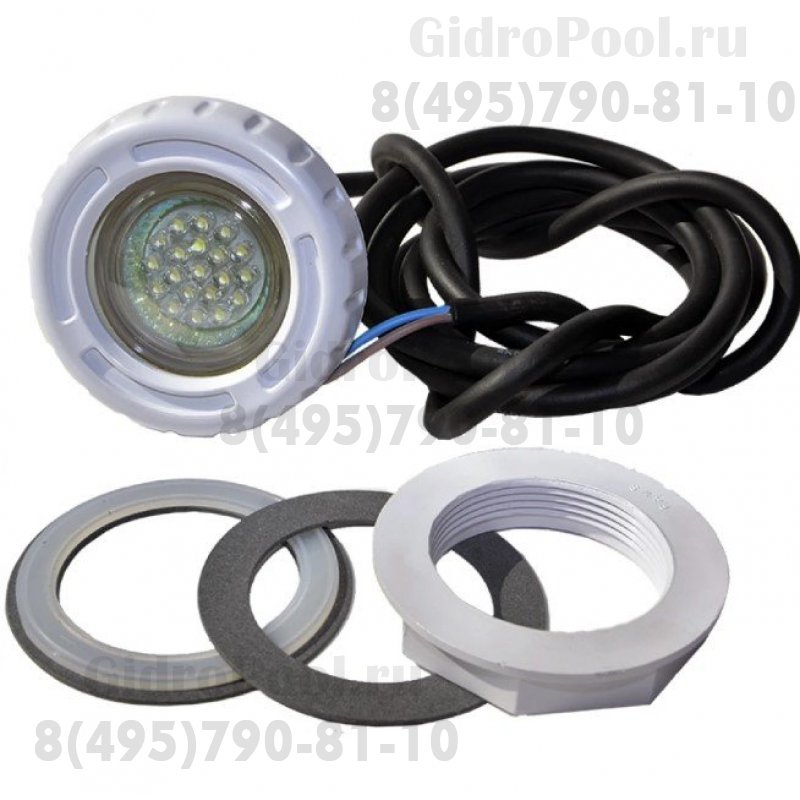 Подводный светильник PA01811, LED, ABS,1,5Вт белого св. для с/р бас. и СПА