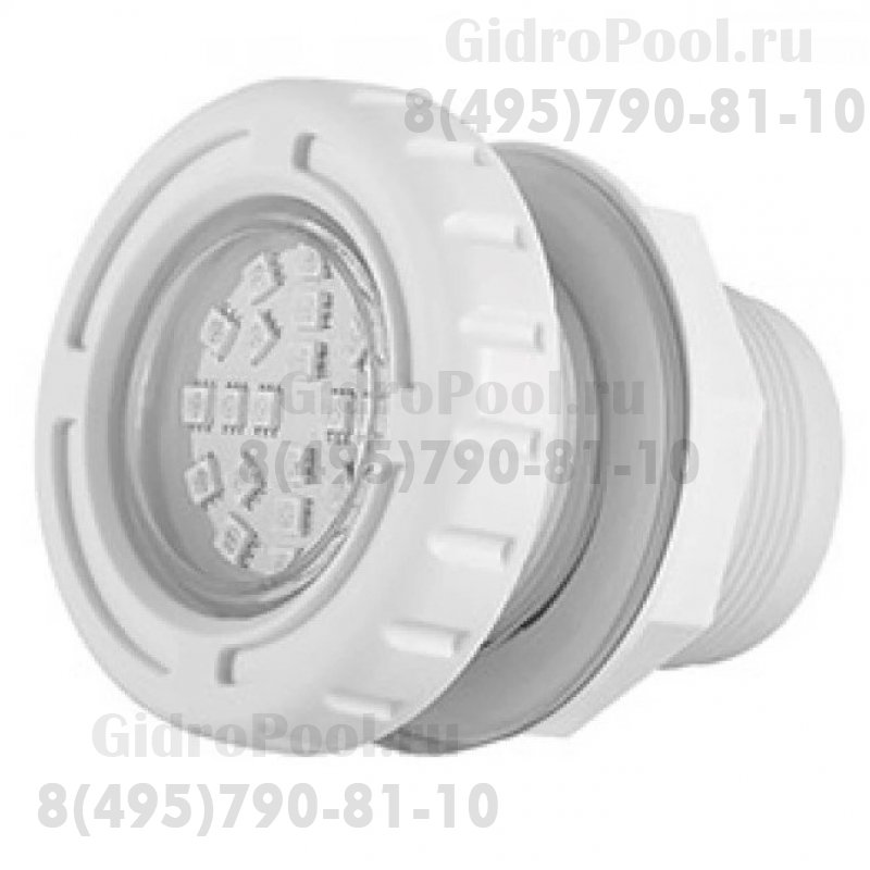 Cветильник N631, LED, RGB 2 пр., встраиваемый, гайка, 5Вт, 12В AC, ABS