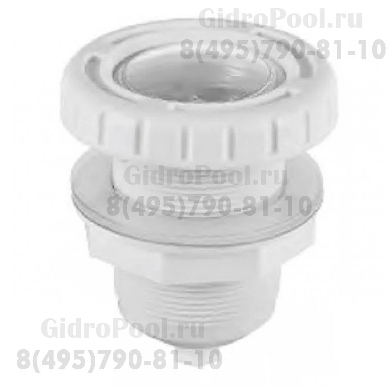 Cветильник N631, LED, RGB 2 пр., встраиваемый, гайка, 5Вт, 12В AC, ABS