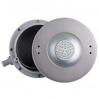 Светильник N606V, LED, белый холодный, встраиваемый, пленка, AISI-316, 12Вт, 12В AC