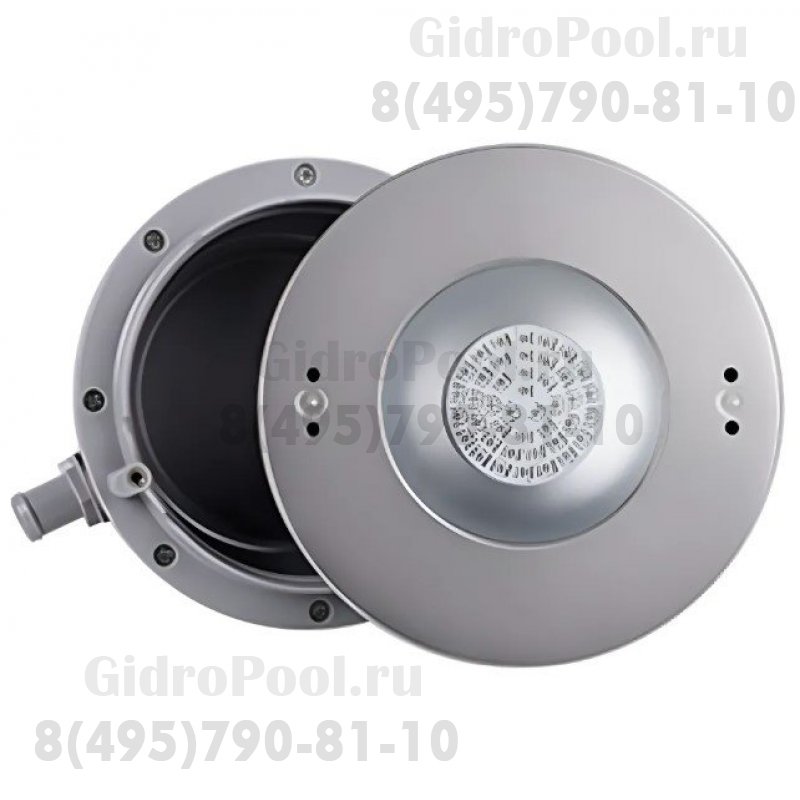 Светильник N606V, LED, белый холодный, встраиваемый, пленка, AISI-316, 12Вт, 12В AC