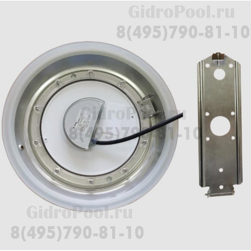 Светильник W803, LED, белый холод-й, 2 пр., накл., бетон, 25Вт, 12ВAC, AISI-316