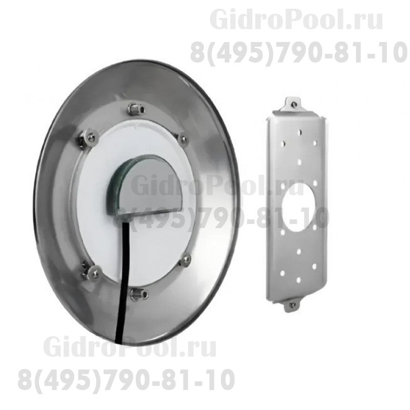 Светильник W808, LED, хол.белый, накл.,пленка, без фланца, 35Вт, 12ВAC, AISI-316