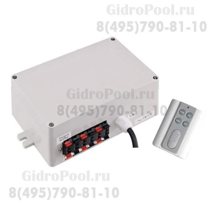 Панель управления LED светильниками со встроен. трансформ. 100Вт 12В AC и пультами