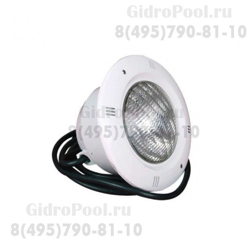 Подводный светильник 300Вт, накладка из нерж. стали для пленочного басейна,кабель 2,6м/PA07842V-AISI