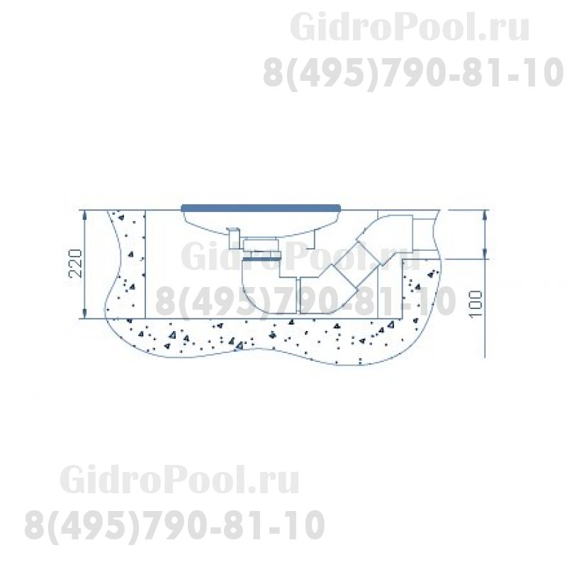 ПЛАТО АЭРОМАССАЖНОЕ D=500мм