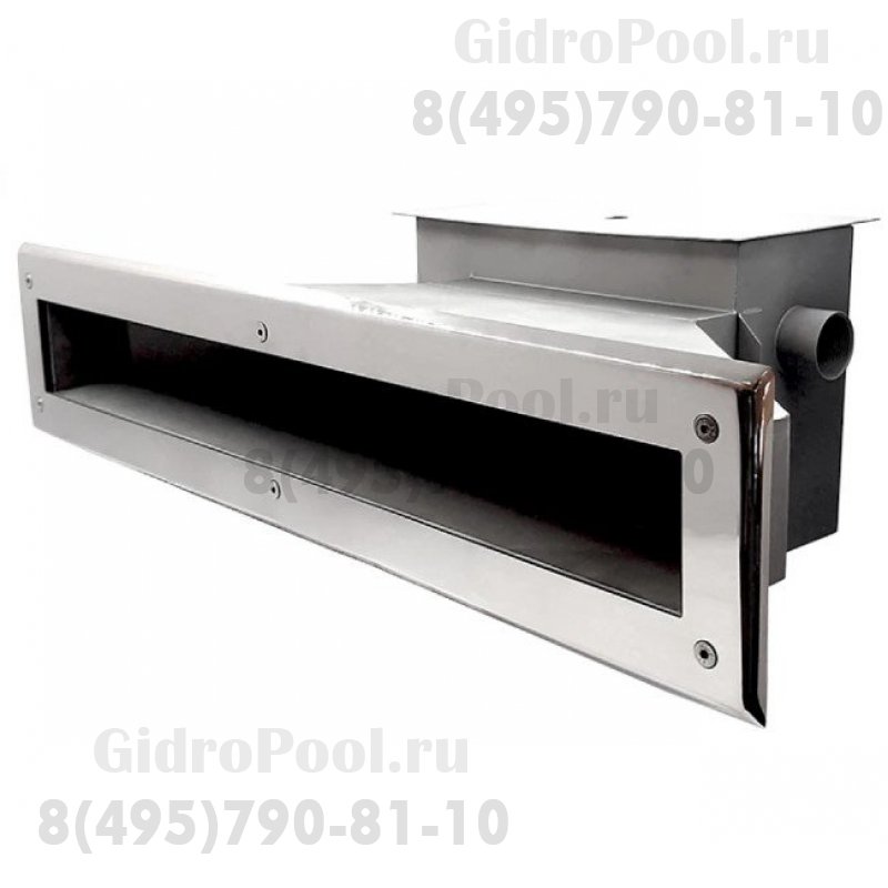 Скиммер нерж. ст. AISI-304 с камерой долива и расширенной горловиной композит / СК.15.8.1