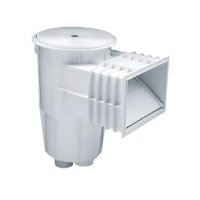 Скиммер из ABS-пластика, 15 л. cо стандарт. раструбом, подкл.внутр. 2