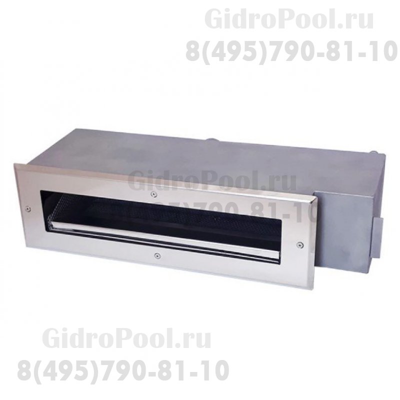 Скиммер нерж. ст. AISI-304 с узкой горловиной с сист. электронного контроля уровня воды 2