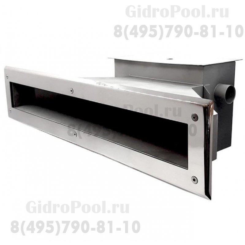 Скиммер нерж. ст. AISI-304 с камерой долива и расширенной горловиной пленка