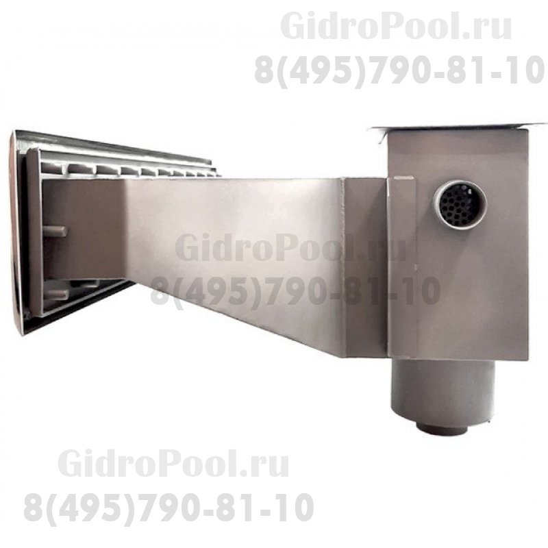 Скиммер нерж. ст. AISI-304 с камерой долива и расширенной горловиной пленка