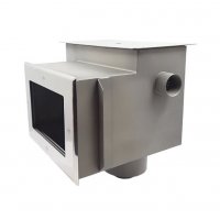 Скиммер нерж. ст. AISI-304 с удлин. горловиной и камерой долива подкл. внутр. 2