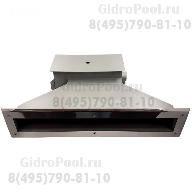 Скиммер нерж. ст. AISI-304 с камерой долива и расширенной горловиной композит AISI-316