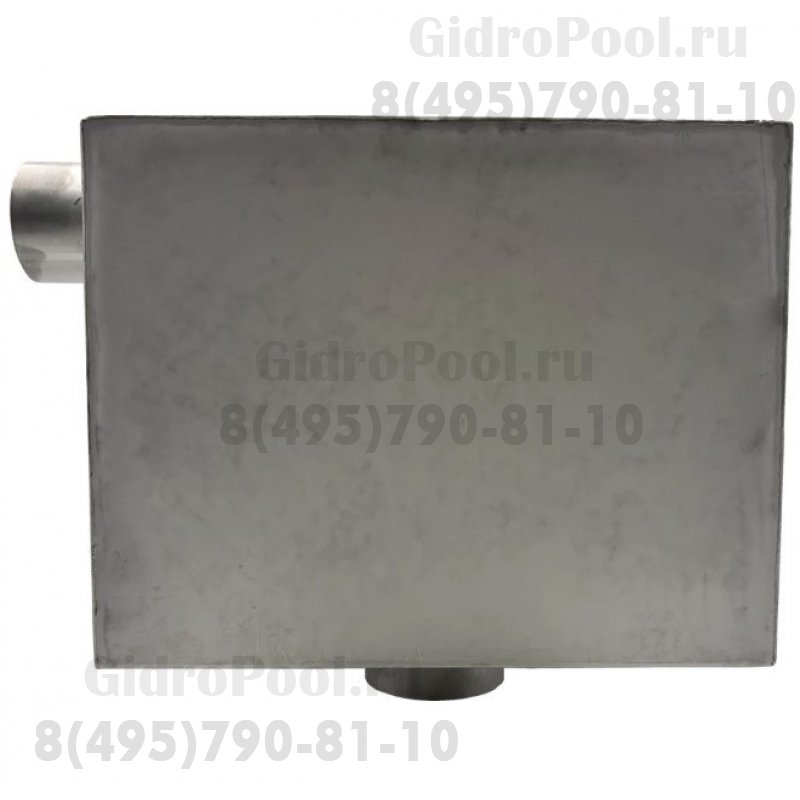 Скиммер нерж. ст. AISI-304 мини с выдвижной корзиной подкл. 2