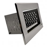 Скиммер нерж. ст. AISI-304 мини с выдвижной корзиной подкл. 2