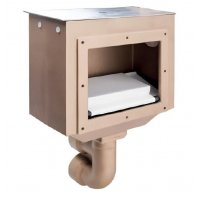 Скиммер 160мм RG-бронза подкл. внутр. 2