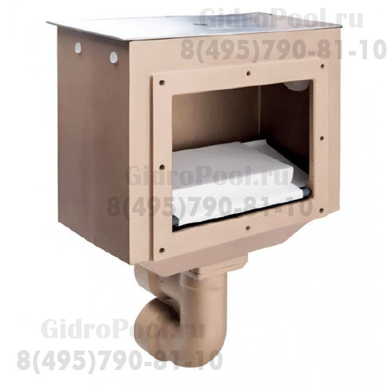 Скиммер 160мм RG-бронза подкл. внутр. 2