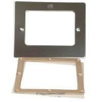 Фланец в комлекте для скиммера 246х200мм, RG-бронза и накладка AISI-316