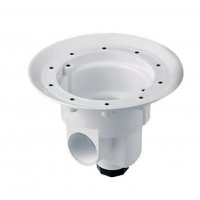 Донный слив круглый Ø 290 ABS-пластик, подкл. бок. 2