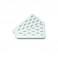 Угловая плитка 45гр. для переливной решетки, 195*35мм.