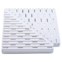 Угловая плитка 90гр. для переливной решетки, 245*35мм.