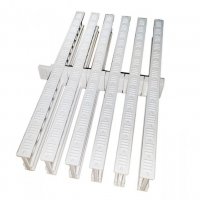 Решетка перелива 195*35мм.(44 шт в 1п.м.)