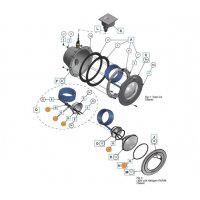 Крышка контактов лампы прожектора с муфтой и комплектом прокладок Pahlen (633302)