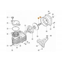 Сальник (из 2-х ч.) насоса ОК, KS Kripsol RKS 200.A/RPUM1415.01R