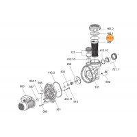 Прокладка-кольцо крышки префильтра насоса Aqua Plus Aquatechnix/Badu Magic (2921.641.210)