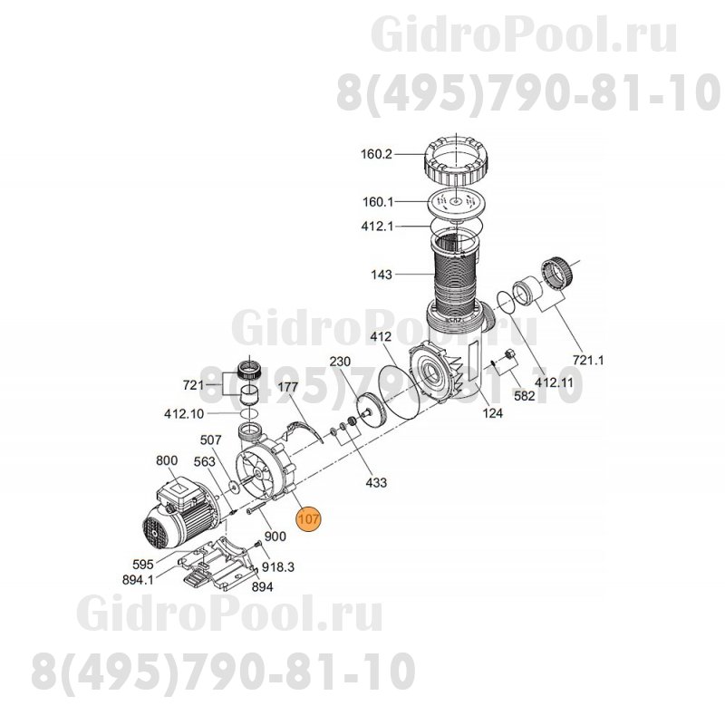 Корпус Aqua Maxi Aquatechnix (2901.110.705)