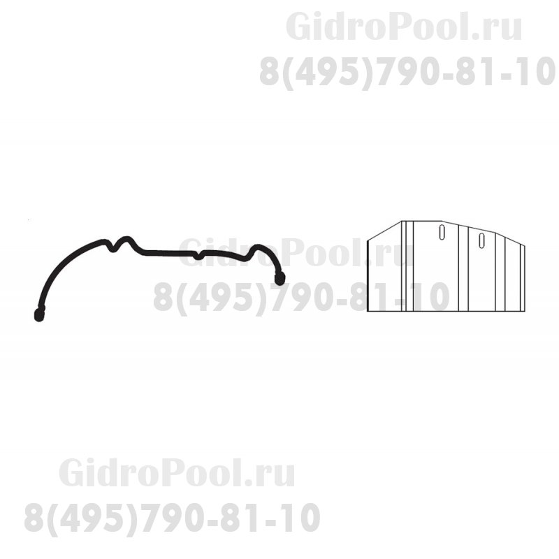 Перекладина-соединитель верхних пластин-фиксаторов(1155)б-на(J-4000 5,5х3,6; 7,3х3,7)1450832/TL10050