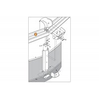 Перекладина-соединитель верхних пластин-фиксаторов(1155)б-на(J-4000 5,5х3,6; 7,3х3,7)1450832/TL10050