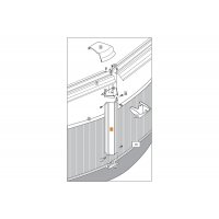 Стойка вертикальная декоративная (Эсприт - овал, круг - №1 (с.о.)) 1440140