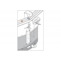 Перекладина-соединитель верхних пластин-фиксаторов прямая б-наJ-4000 5,5х3,7; 10х5,5)1450834/TL10054