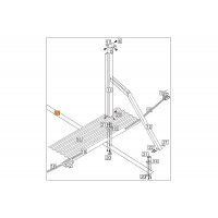 Пластина-соединитель металлических опор стоек силовых ( Эсприт-Биг 10х5,5) (1510134)