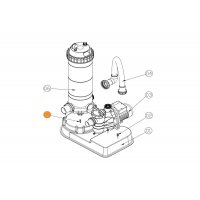 Шуруп М4х35 (AISI304) платформы общей для фильтра картриджного СЕ и насоса SS Emaux 112032649