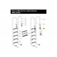 Закладной стакан лестницы Emaux 89070101/Е120101