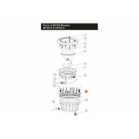Комплект установочный прожектора UL-NP300S в универсальный Emaux 89041608/Е040703