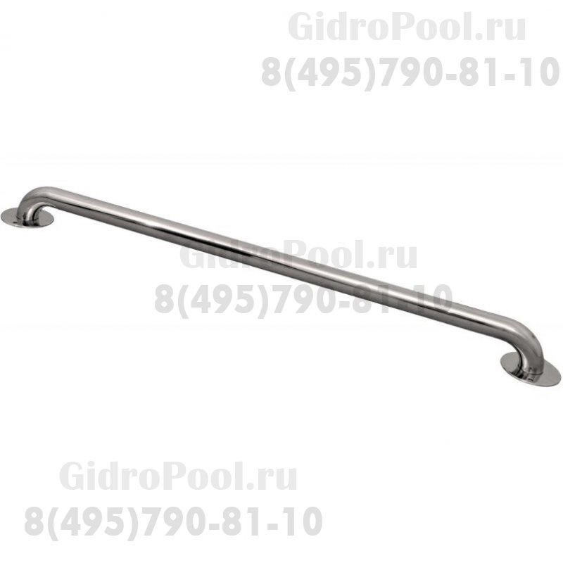 Поручень стеновой гнутый 1.5м из нерж. стали AISI-304